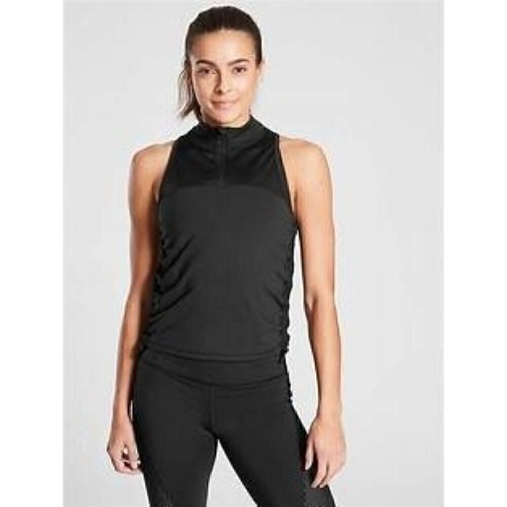 Athleta Hiit It Tank Top in Black XS